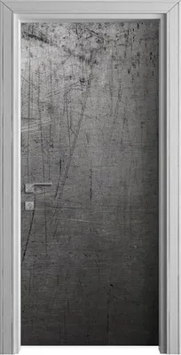 Produktbild von Tür Selbstklebende 90x210 cm Türfolie Türtapete Klebefolie - Metall Stahl Motive