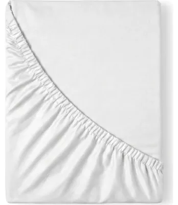 Immagine prodotto di Kvalitex Lenzuolo di raso con elastico 180x200cm bianco