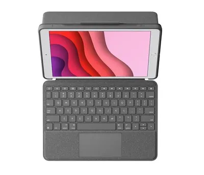 Produktbild von Logitech Combo Touch, QWERTY, Nordisch, Touchpad, 1,8 cm, 1 mm, Apple
