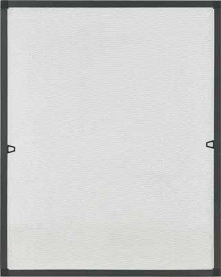 Produktbild von Siatka przeciw owadom z aluminiową ramą 25456, stabilna i trwała, 100 x 120 cm