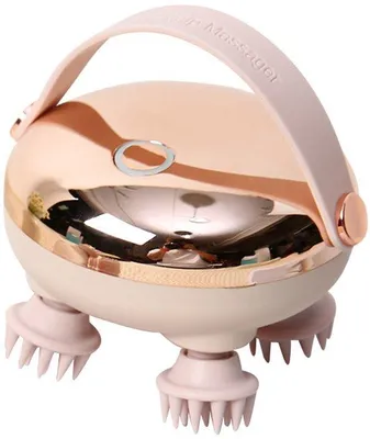 Produktbild von Elektrische Haarmassager, knedende Haarreinigung, Druckentlastung für das Haar, tragbarer Akkulaufhaarmassager.