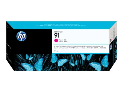 Produktbild von HP 91 - 775 ml - Magenta - original - Tintenpatrone