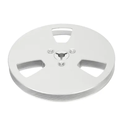 Produktbild von 1/4 5 Zoll leere Tonbandspule aus Aluminiumlegierung mit 3-Loch-Öffnung, Maschinenteil, Aufwickelspule