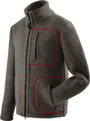 Produktbild von Mufflon W300 Mu-Joko granit-Nähte rot XXL