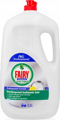 Produktbild von Geschirrspülmittel Fairy Professional Zitrone 2,5 L