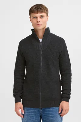 Produktbild von !Solid SDRecone Herren Strickjacke Cardigan mit Stehkragen Reißverschluss Baumwollmischung Regular fit