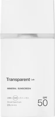 Produktbild von Transparent Lab Mineral Sunscreen SPF50+ PA+++ 100 ml - mineralischer Sonnenschutz