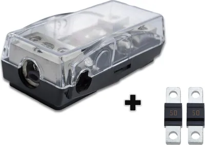 Zdjęcie produktu dla ACV 30.3804-02S Uchwyt bezpiecznika mini-ANL - uchwyt wysokoprądowy 1×35 mm² + 2×20 mm² 1szt.