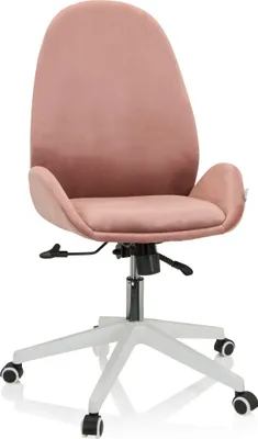 Produktbild von hjh OFFICE Home Office Bürostuhl AVEA Schreibtischstuhl mit Armlehnen Stoff Drehstuhl