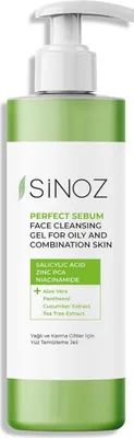 Obrázek produktu pro Sinoz - Čisticí gel na mastnou a smíšenou pleť, 400 ml - Čisticí gel na mastnou a smíšenou pleť
