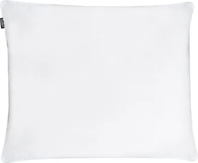 Zdjęcie produktu dla BELIANI Poduszka bawełniana puchowa biała 50 x 60 cm wysoka średnio miękka prostokątna