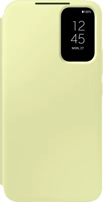Obrázok produktu pre Smart View Wallet Case (limette, Samsung Galaxy A34 5G) - Samsung EF-ZA346CGEGWW - (Smartphone Zubehör / Aufbewahrung / Schutz)