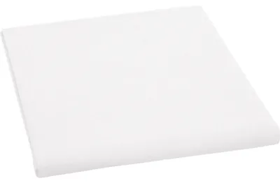 Productafbeelding van Katoenen laken, éénpersoons, 150x230 cm, wit