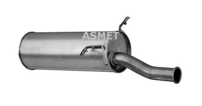 Produktbild von ASMET 09.063 Endschalldämpfer für CITROËN XSARA PICASSO (N68) Auspuff