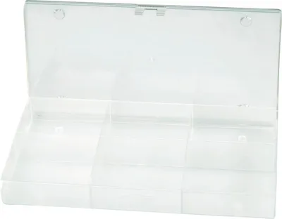 Zdjęcie produktu dla Pudełko na asortyment Hüfner 814718 194x31x101mm Przedziały: 6