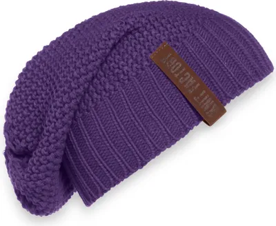 Produktbild von Knit Factory Coco Mütze - Purple - One Size