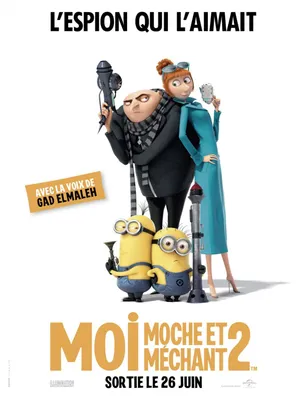 Produktbild von Moi, Moche et Méchant 2 - 2013 - Originales Filmplakat - 116x158 cm