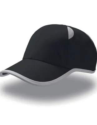 Produktbild von Gym sports Cap / Kappe / Mütze - Farbe: Black/Grey - Größe: One Size