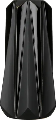 Image de Gilde Vase, konisch, "Pantheon", Keramik, schwarz, VE 2, H. 25 cm, D. 14 cm 57461 4063387574614