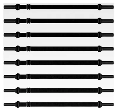 Produktbild von 8 Stück verstellbare Brillenbänder, Brillenzubehör, Sonnenbrillenkette, Sportbrillenband, universeller Brillenhalter (schwarz)