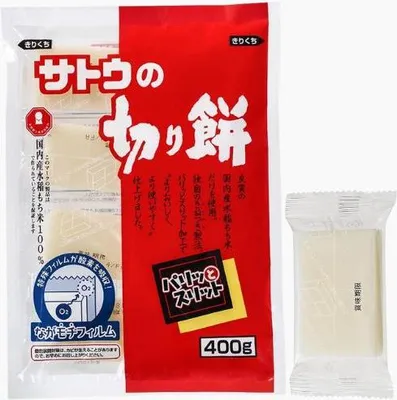 Produktbild von SATO Kirimochi 400g – Japanischer Mochi-Reiskuchen