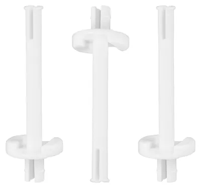 Spulenhalter für Nähmaschine, 3 Stück, weiß, 6 x 2 cm