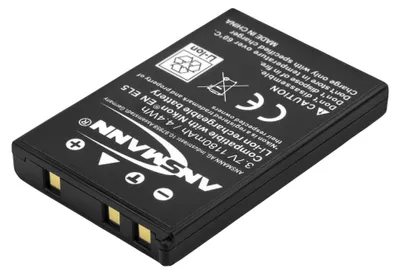Produktbild von Ansmann Li-Ion battery packs A-Nik EN EL 5, 850 mAh, 3,7 V, Lithium-Ion (Li-Ion)