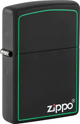 Obrázek produktu pro Zapalovač Zippo černý s logem 60006316
