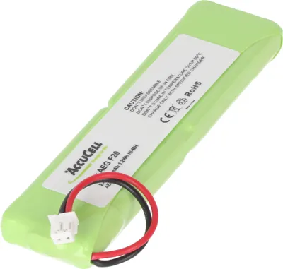 Produktbild von Akku passend für Philips Monolith M9951B/01 2,4 Volt Akkupack für Monolith M9951B/01, fertiger Akkupack mit Kabel und Stecker
