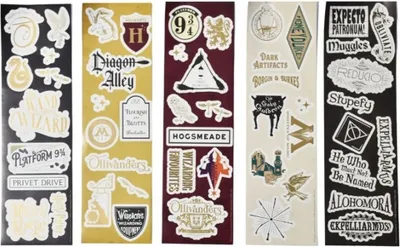 Zdjęcie produktu dla Harry Potter Set samolepek Magical Locations DPL18