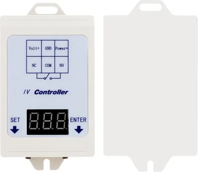 Image de 12V 24V DC LED Display Digital Voltage Meter Test Control Relay Timer Time Delay Switch Module with Case