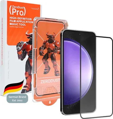 Produktbild von Cadorabo Panzer Schutz Glas für Samsung Galaxy S23 FE Schutzfolie in Ultra-Klar Hüllen freundlich - Gehärtetes (Tempered) Glas Dipslayschutz Folie in 9H Härte Anti Kratzer