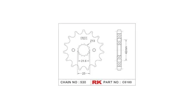 Immagine prodotto di Pignone RK 530 17T Standard