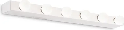 Produktbild von Prive' Moderne Metall Wandleuchte Weiß 6 Lichter E14
