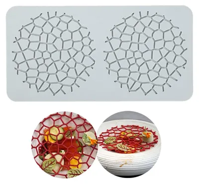 Produktbild von Silikonform – Tortendekoration – Essbare Form – Ofenfest – Spülmaschinenfest – 26,7 x 13,6 cm – Lebensmittelechte Silikon – Kuchenform