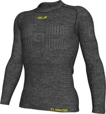 Produktbild von Ale Seamless Wool Langarm-baselayer Grau L-XL Herren Grau L-XL
