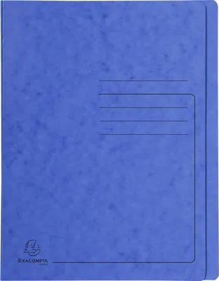 Produktbild von Exacompta Colorspan 355g/m² A4 blau Binder mit 350 Blatt Kapazität