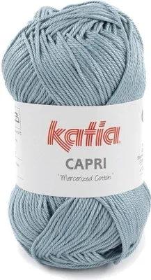 Image de Katia Capri 82178 Gris écureuil Fil à tricoter