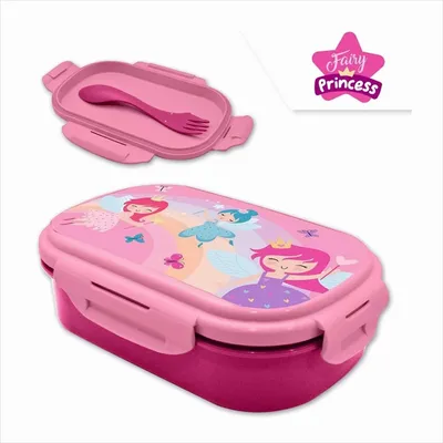 Produktbild von Fairy Princess Lunchbox mit Besteck