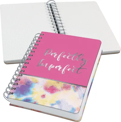 Obrázok produktu pre SIGEL JN609 SIGEL Notizbuch mit Spirale Jolie® ca. DIN A5 punktraster, pink/pastell Hardcover 240 Seiten