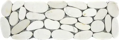 Obrázek produktu pro Obruba z říčních oblázků BO IN10KS 10x30 cm béžová