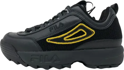 Produktbild von Fila Damen Sneaker Disruptor II Patches Sneakers, schwarz, Schuhgröße:37.5