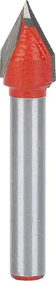Obrázok produktu pre CNC 60�� Router Gravírovanie Drevo Pracovné 3D V drážka Bit 6x10mm 1/4" Cutter Tool WD