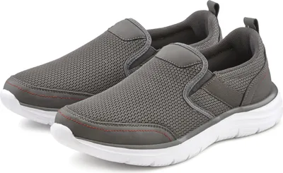 Produktbild von AUTHENTIC LE JOGGER Sneaker Slipper, Halbschuhe, Freizeitschuhe, Turnschuh, Slip-On-Sneaker grau Größe 39