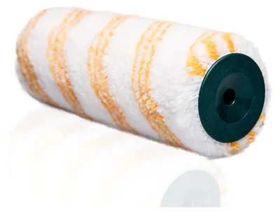 Produktbild von Rota Goldfadenwalze 18mm gepolstert