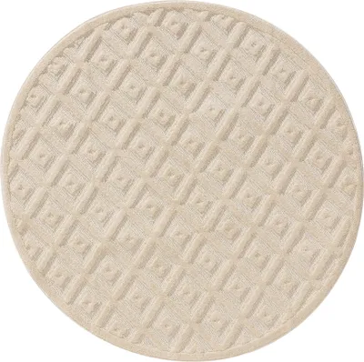 Produktbild von Interiyou Teppich Lecce Cream D1 ø 200 cm
