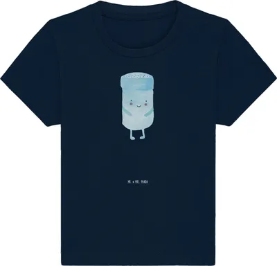 Produktbild von Mr. & Mrs. Panda Babyshirt Beste Freunde Salz 12. - 18. Monat - French Navy - Geschenk, Öko Baby T-Shirt, Lustige Sprüche, Kinder Top, Baumwollshirt, Jerseyshirt,