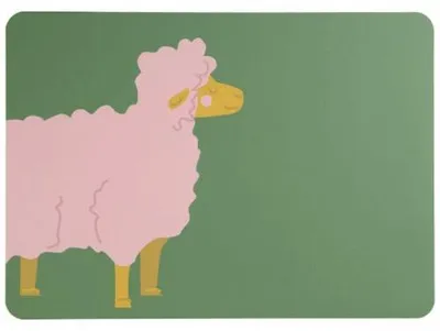 Produktbild von Asa Tischset Coppa Kids Schaf Silvia Grün (46x33cm)