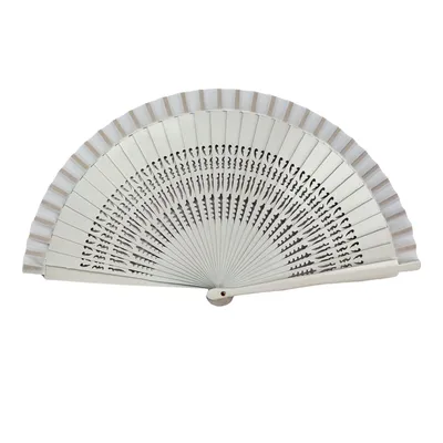 Handfächer Aus Bambus - Faltbarer Fächer Für Sommer Und Tanz