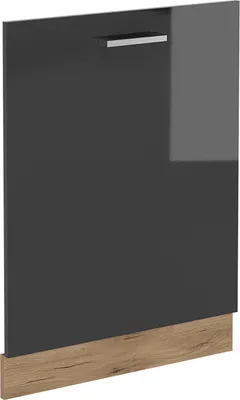 Produktbild von Frontblende Vicco R-Line Anthrazit Hochglanz 60 cm ohne Arbeitsplatte, Model 54464
